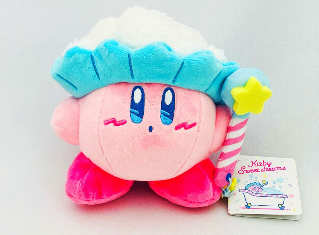 Kirby Super Star Plush  Sweet Dreams Bubble Kirby Authentic Stuffed Toy Imported Japan 2023
