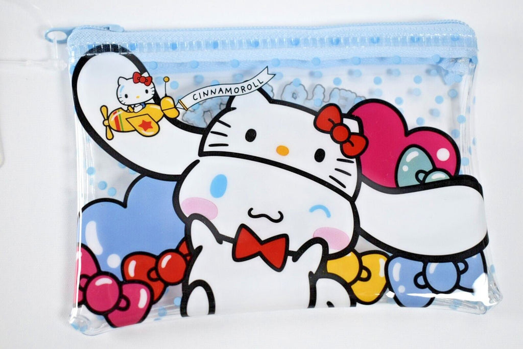 Cinnamoroll Flat Zipper Pouch Bag (HK 50th Anniversary) - TokuDeals