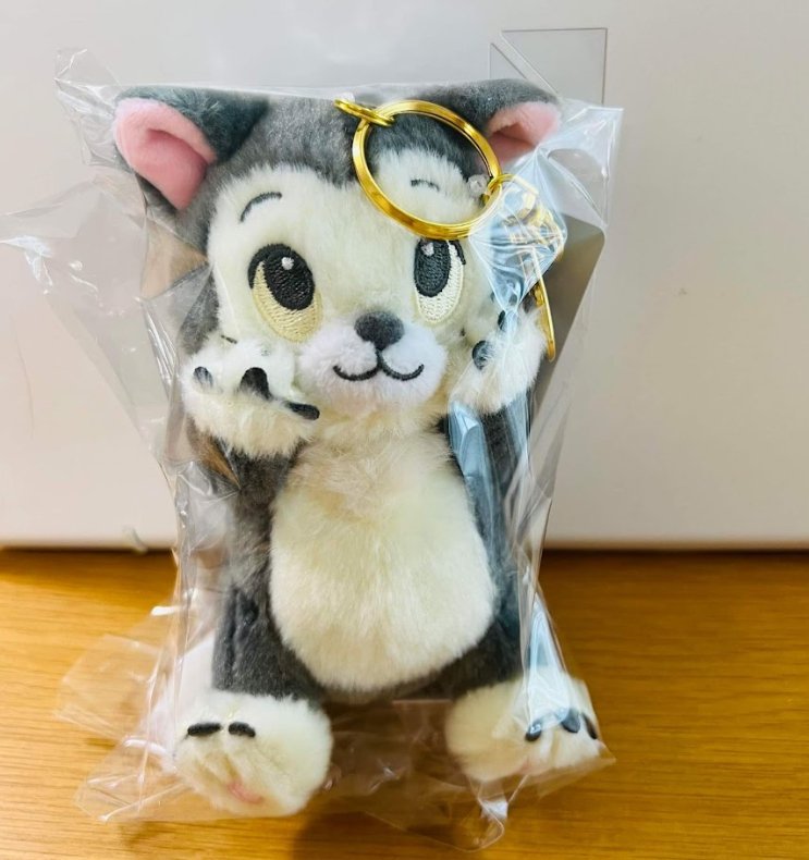 Disney Cat Day 2024 Figaro Plush Stuffed Toy Keychain - TokuDeals