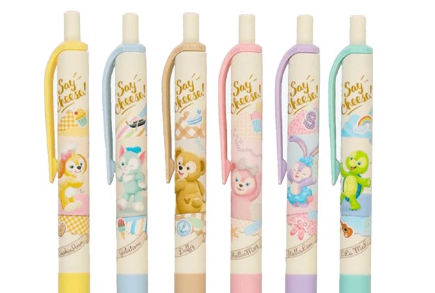 Disney Duffy and Friends Ballpoint Pen set 6pcs - TokuDeals