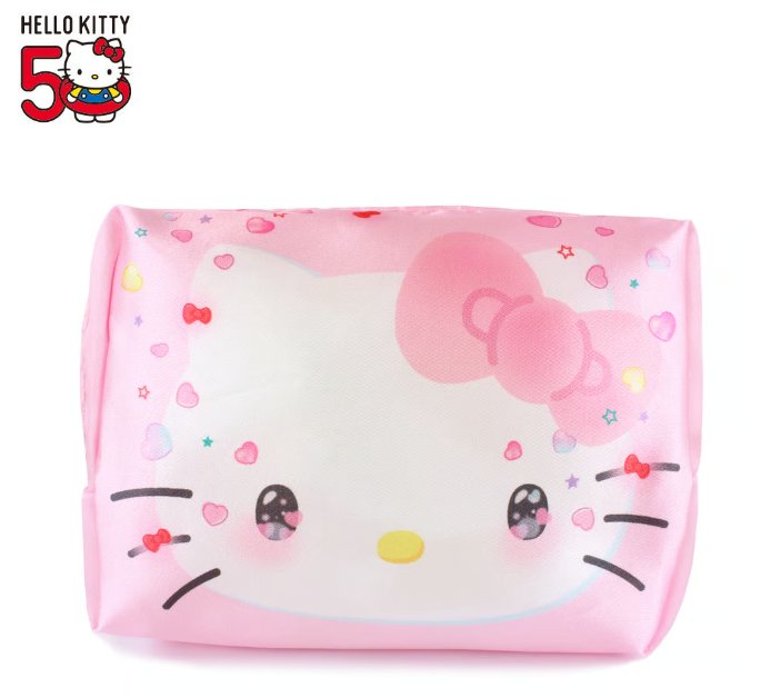 Hello Kitty 50th Anniversary Eco Bag with Pouch, "The Future in Our Eyes" Collection - TokuDeals