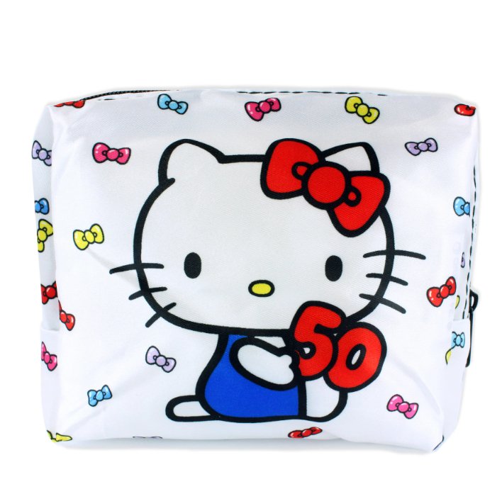 Hello Kitty 50th Anniversary Eco Bag with Pouch – "The Party Cake Pattern" Collection - TokuDeals