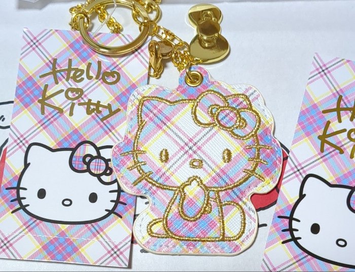 Hello Kitty Bag Charm Tartans Hello Kitty 50th Anniversary - TokuDeals