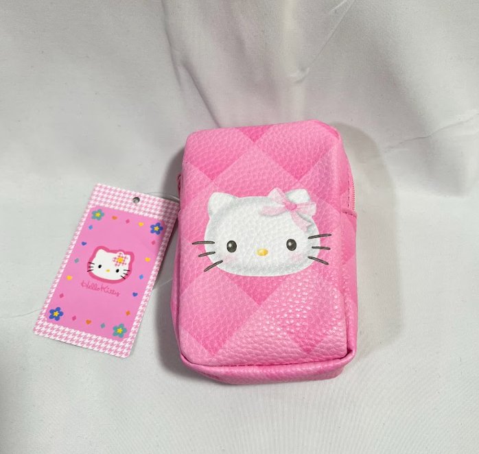 Hello Kitty Lip Pouch Thank You Mart Collaboration 50th Anniversary Heisei Retro - TokuDeals