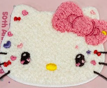 Hello Kitty Patch, 2 Way Wappen (50th Anniversary) - TokuDeals