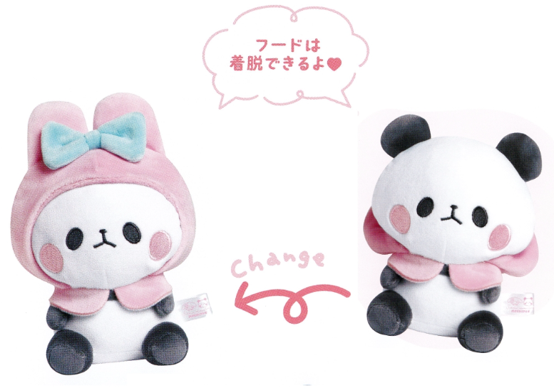 [Pre-Order]Sanrio x Mochimochi Panda Mimic Plush Toy My Melody x Mochi ...