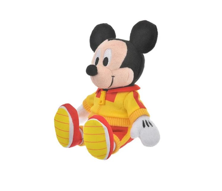 Mickey Sitting Plush Toy - Disney Japan Store x Nissin Cup Noodle Collaboration Limited Edition - TokuDeals