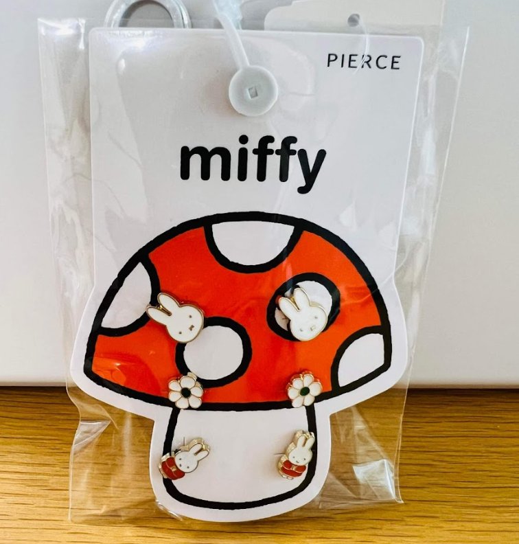 Miffy Chic Trio (Earring Collection) - TokuDeals