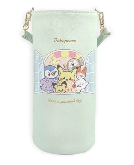 Pokemon Center Original PokePeace Bottle Holder Mint - TokuDeals