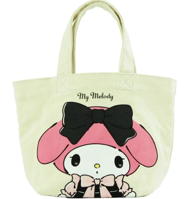 (Pre - Order) Canvas Lunch Bag My Melody - Sanrio Characters Special Edition - TokuDeals