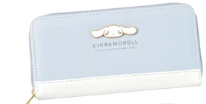 [Pre - order] Cinnamoroll Wallet Pass Case Long Wallet - TokuDeals