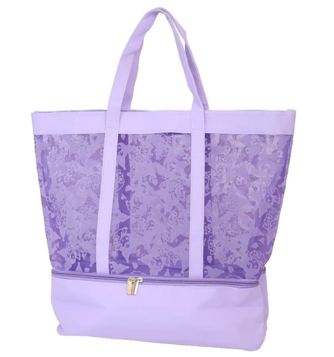 Tote Bag Kuromi Tulle Flocky [2 - Layer Tote] - TokuDeals