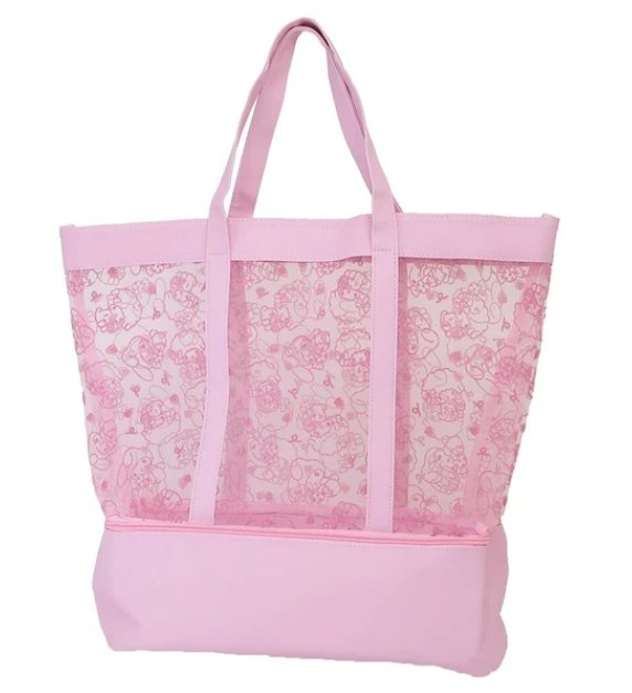 Tote Bag My Melody Tulle Flocky [2 - Layer Tote] - TokuDeals