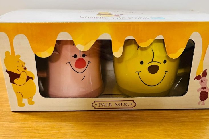 Winnie the Pooh and Piglet (Face) Friendship Mug Set/Teacup - TokuDeals