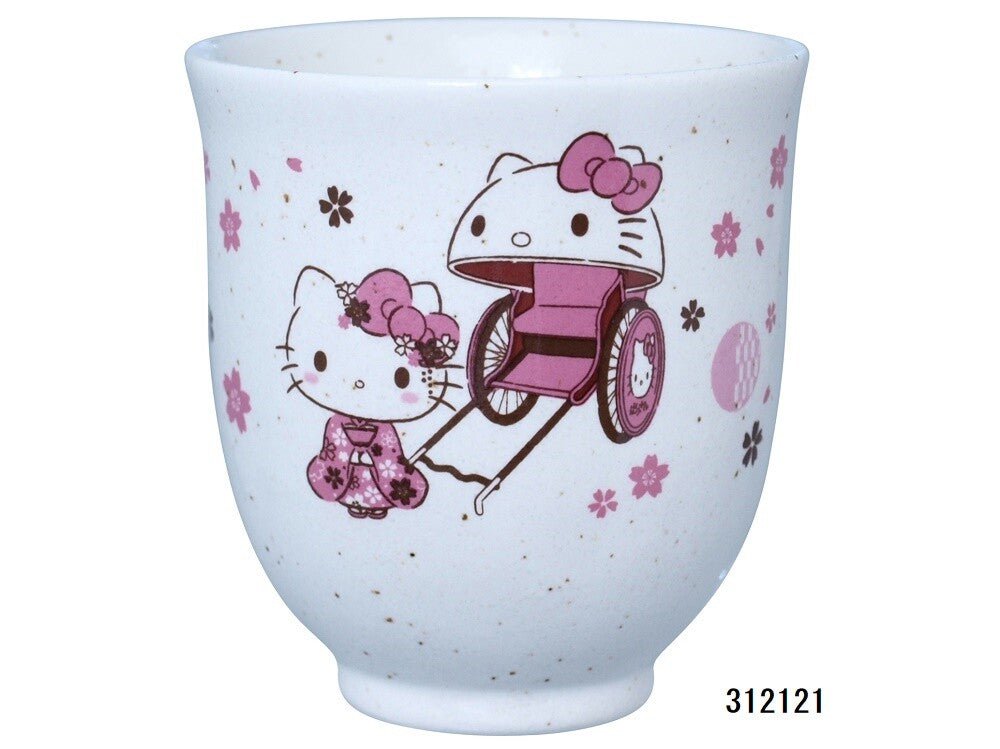 Hello Kitty® Sakura Yunomi Tea Cup (1 Piece) – Bokksu