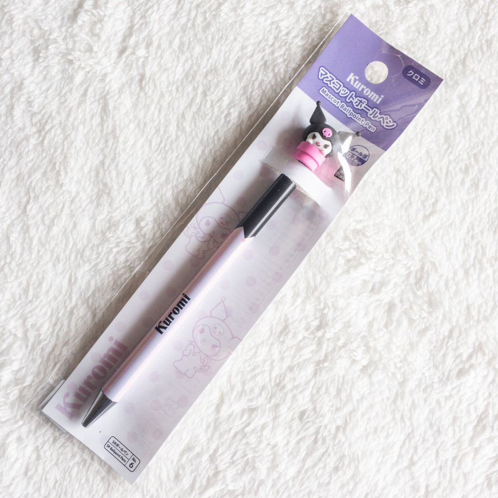 Kuromi Mascot Ballpoint Pen - TokuDeals