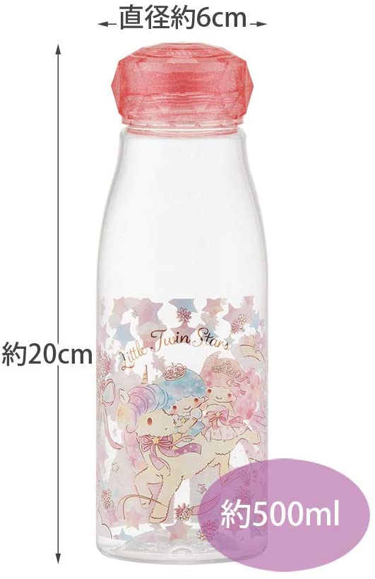 Skater PTY5D Little Twin Stars Kiki Lala Unicorn Collection Jewelry Water Bottle 500 ml - TokuDeals